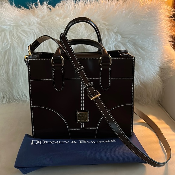 Handbags - Dooney and Bourke Handbag - Bordeaux Color with Dust Bag